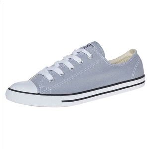 light blue dainty converse